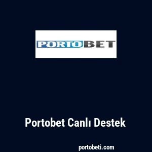 Portobet Canlı Destek